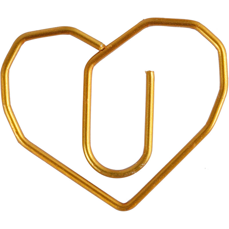 Load image into Gallery viewer, Https: www.cchobby.nl clips-hart-afm-30x20-mm-goud-6-stuk-1-doos