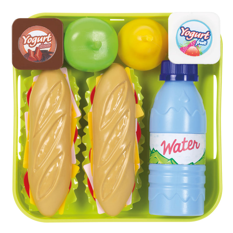 Load image into Gallery viewer, Ecoiffier 100% chef sandwich set met dienblad