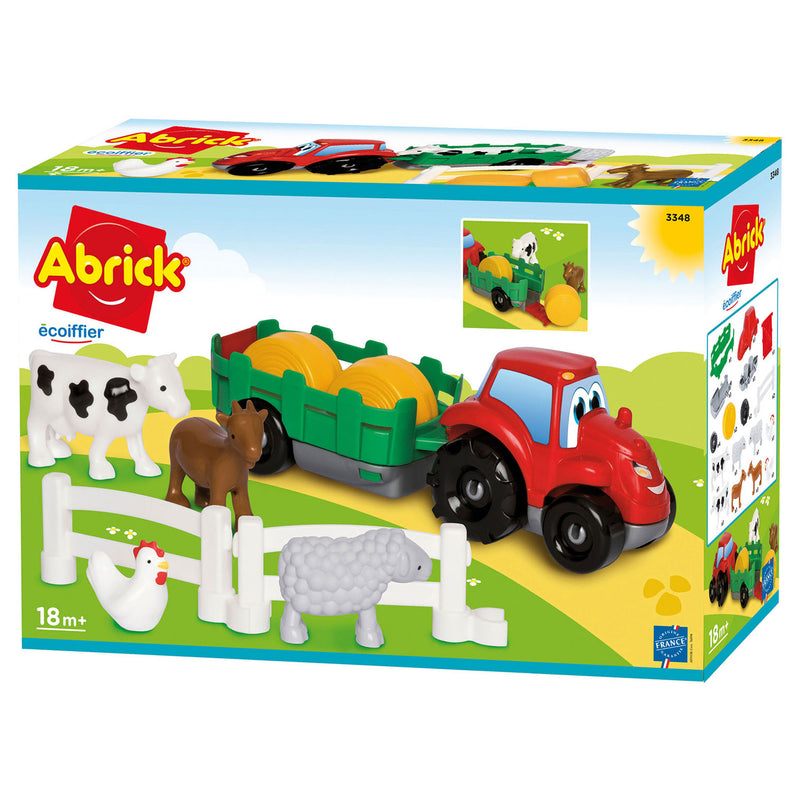 Load image into Gallery viewer, Abrick Tractor met Trailer