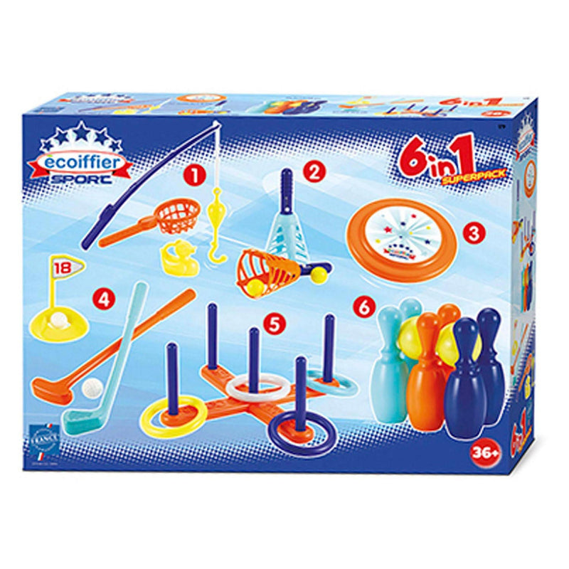 Afbeelding laden in galerijviewer, Ecoffier ecoiffier sport sportset - 6in1