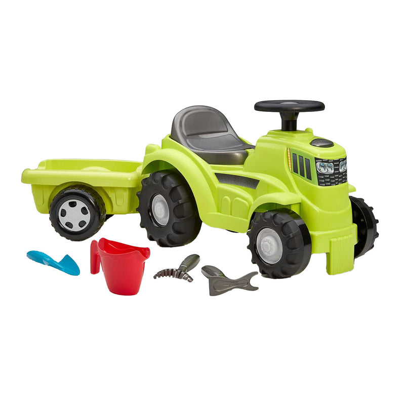Load image into Gallery viewer, Ecoffier ecoiffier tractor met aanhanger