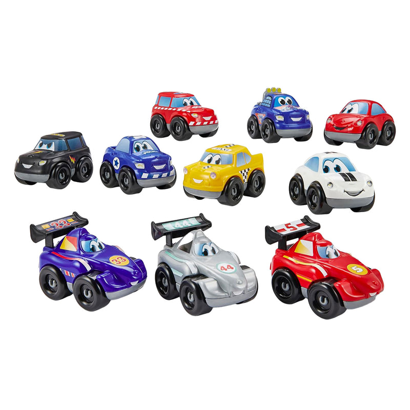Load image into Gallery viewer, Ecoiffier abrick racewagens - 10st.
