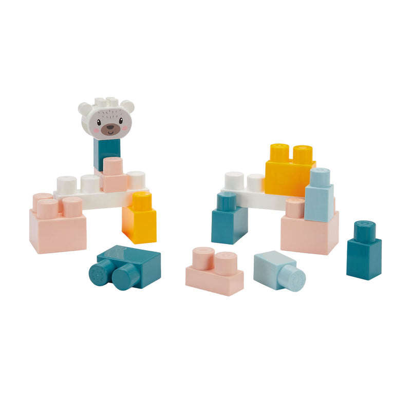 Load image into Gallery viewer, Abrick babyspeelgoed 4in1 speelset in opbergbox, 41dlg.