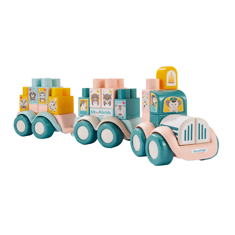 Afbeelding laden in galerijviewer, Abrick playset ecoiffier train a construre