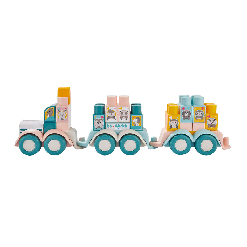Afbeelding laden in galerijviewer, Abrick playset ecoiffier train a construre