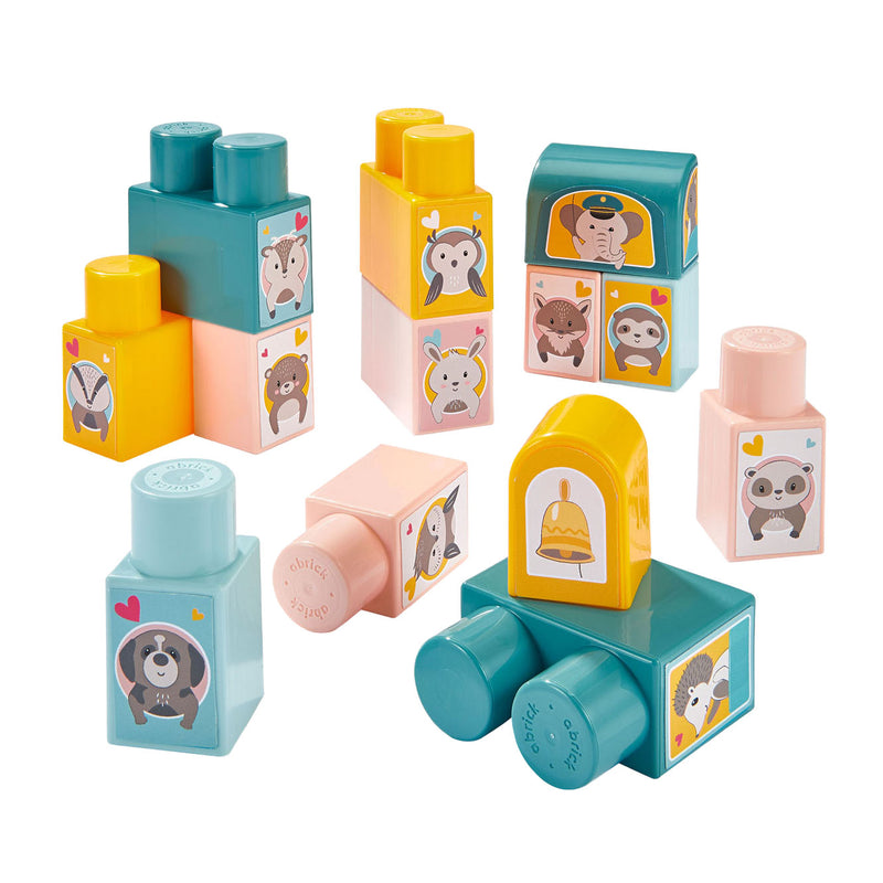 Afbeelding laden in galerijviewer, Abrick playset ecoiffier train a construre