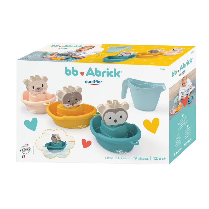 ギャラリービューアに画像をロードする, Abrick ecoiffier bb badbootjes dieren met gieter - 7dlg.