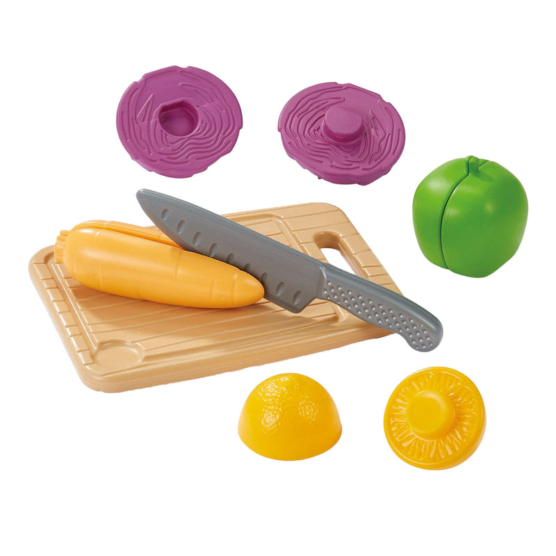 Load image into Gallery viewer, Ecoiffier 100% chef snijplank met groenten en snijmes - 10dlg.
