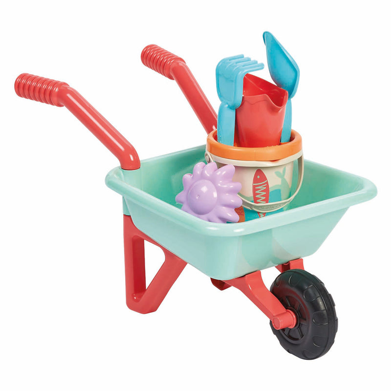 Load image into Gallery viewer, Ecoiffier kruiwagen met accessoires - 7dlg.