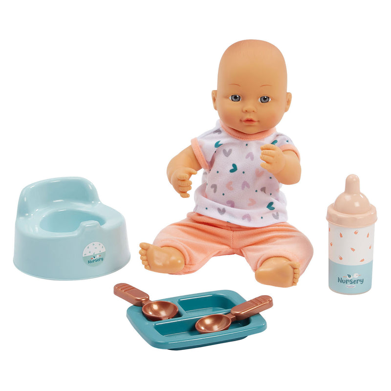 Afbeelding laden in galerijviewer, Ecoiffier nursery 3in1 babykamer met babypop- 8dlg.