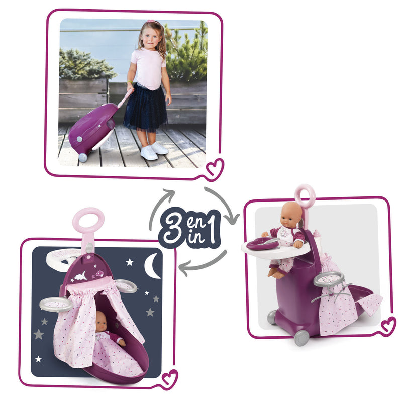Load image into Gallery viewer, Smoby Baby Nurse Verzorgings Trolley 3in1