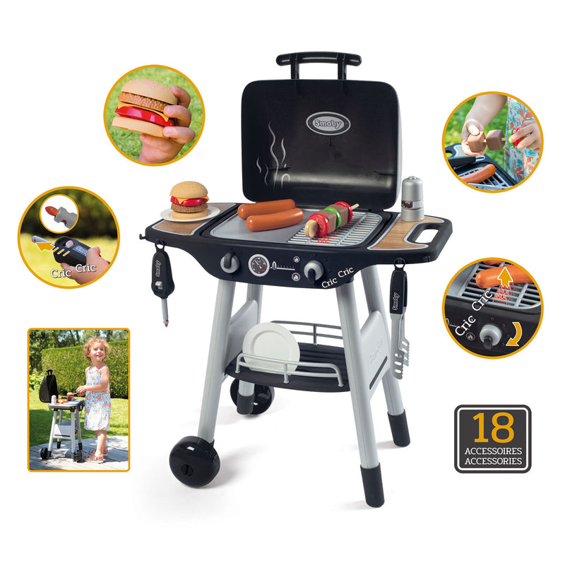 Load image into Gallery viewer, Smoby barbecue grill