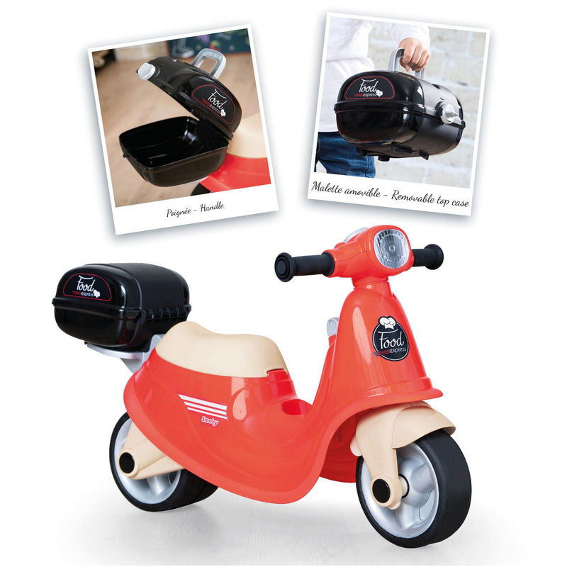 Load image into Gallery viewer, Smoby Scooter Ride On Food Express