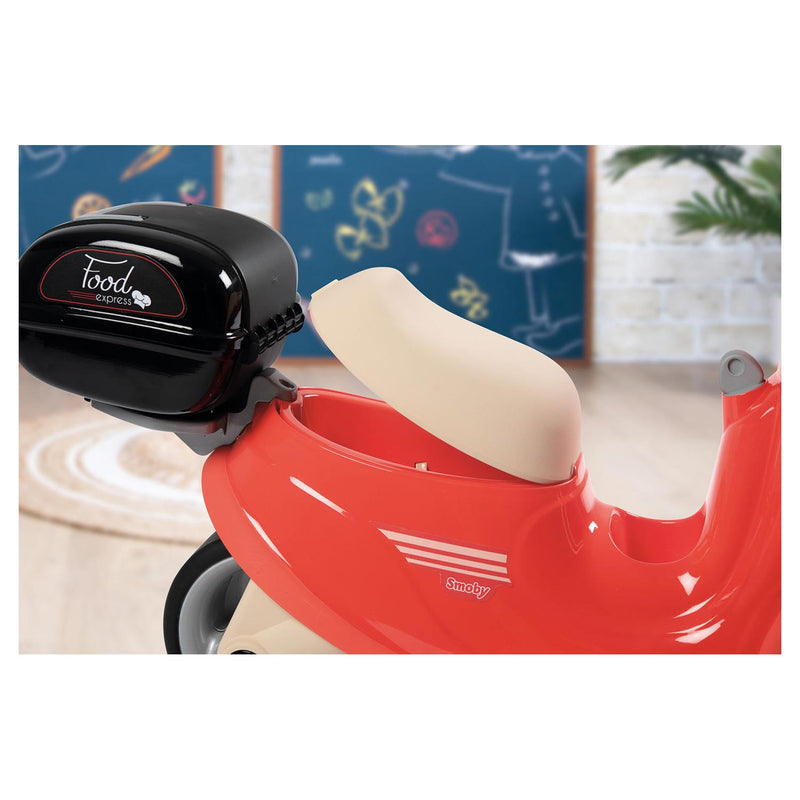 Load image into Gallery viewer, Smoby Scooter Ride On Food Express