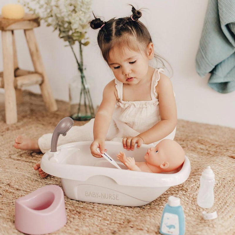 Load image into Gallery viewer, Smoby Baby Nurse Bad met Accessoires, 8dlg.