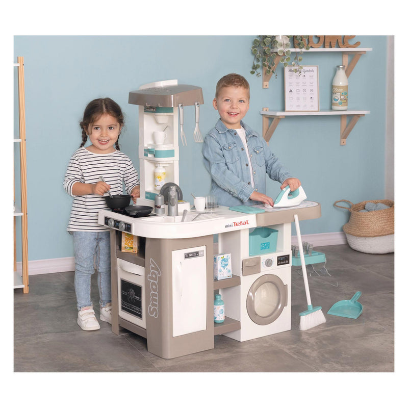 Load image into Gallery viewer, Smoby Tefal Keuken met Huishoudstation 36dlg.