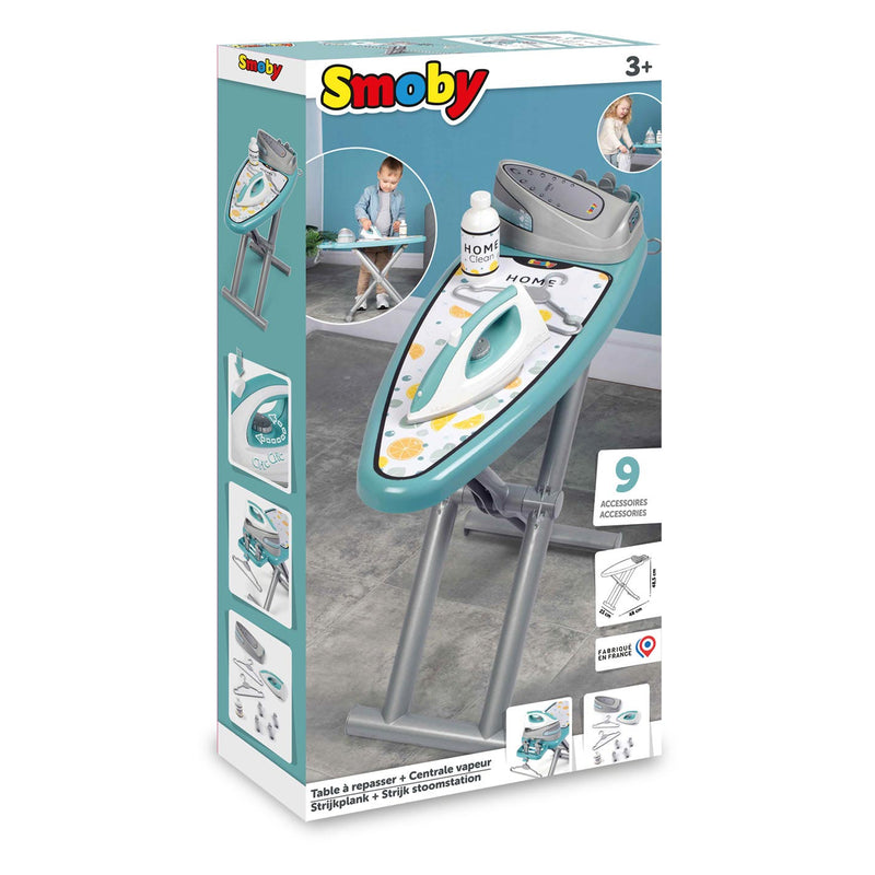 Load image into Gallery viewer, Smoby Strijkplank met Strijkijzer 9 delig