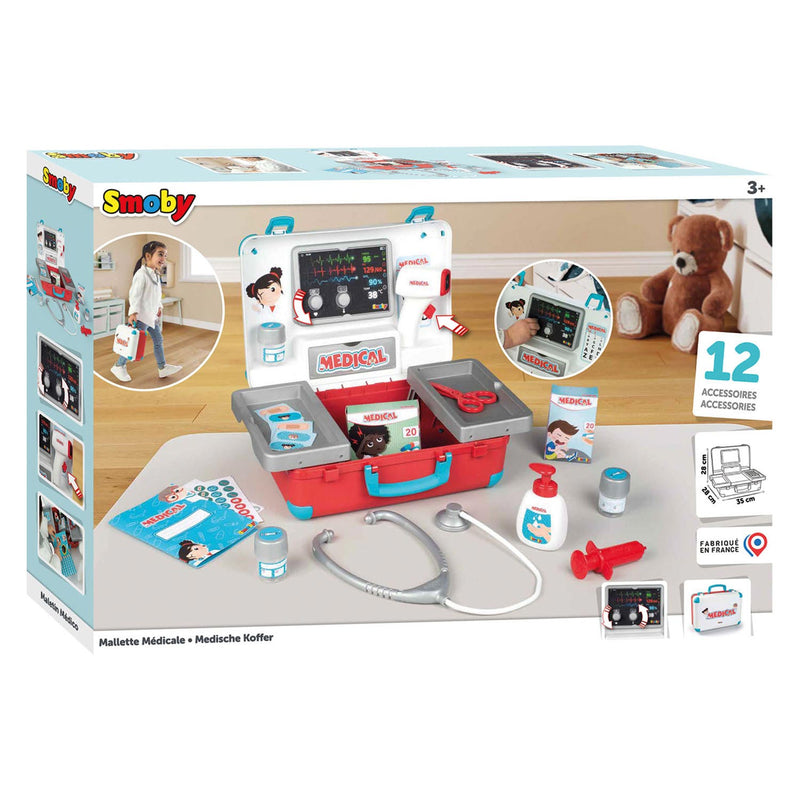Load image into Gallery viewer, Smoby Dokterkoffer 12dlg.