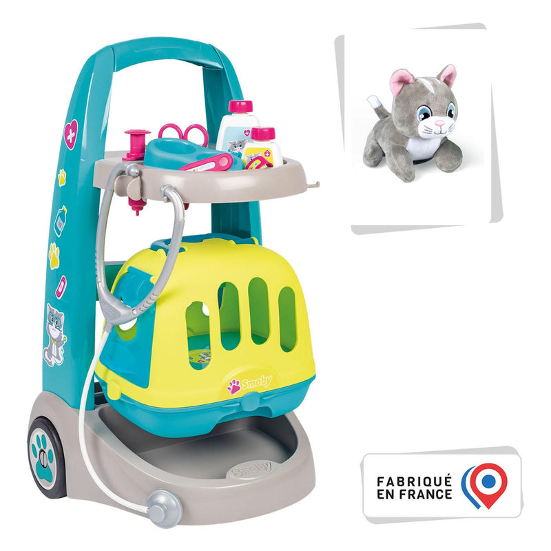 Load image into Gallery viewer, Smoby Dierendokter Trolley
