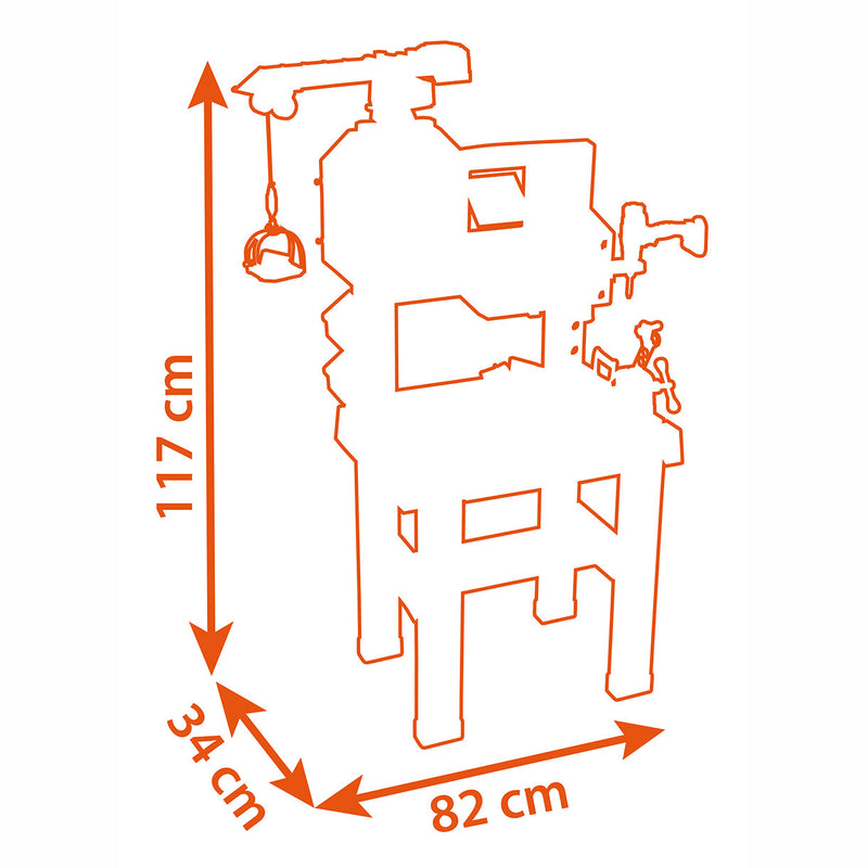 Load image into Gallery viewer, Smoby Black Decker Speelgoedwerkbank met Kraan, 94dlg.