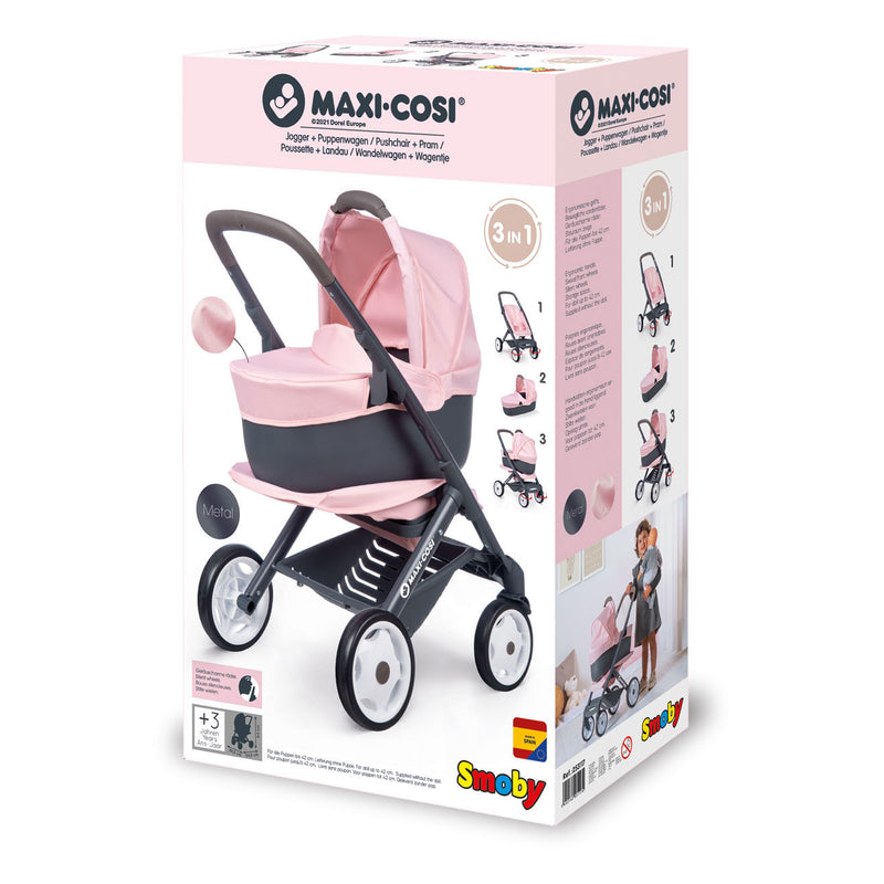 Load image into Gallery viewer, Smoby - Maxi-Cosi Poppenwagen 3in1