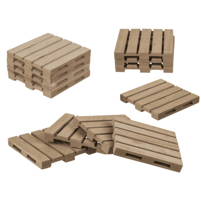 Load image into Gallery viewer, Ootb onderzettersset pallet 4-delig 10x10cm
