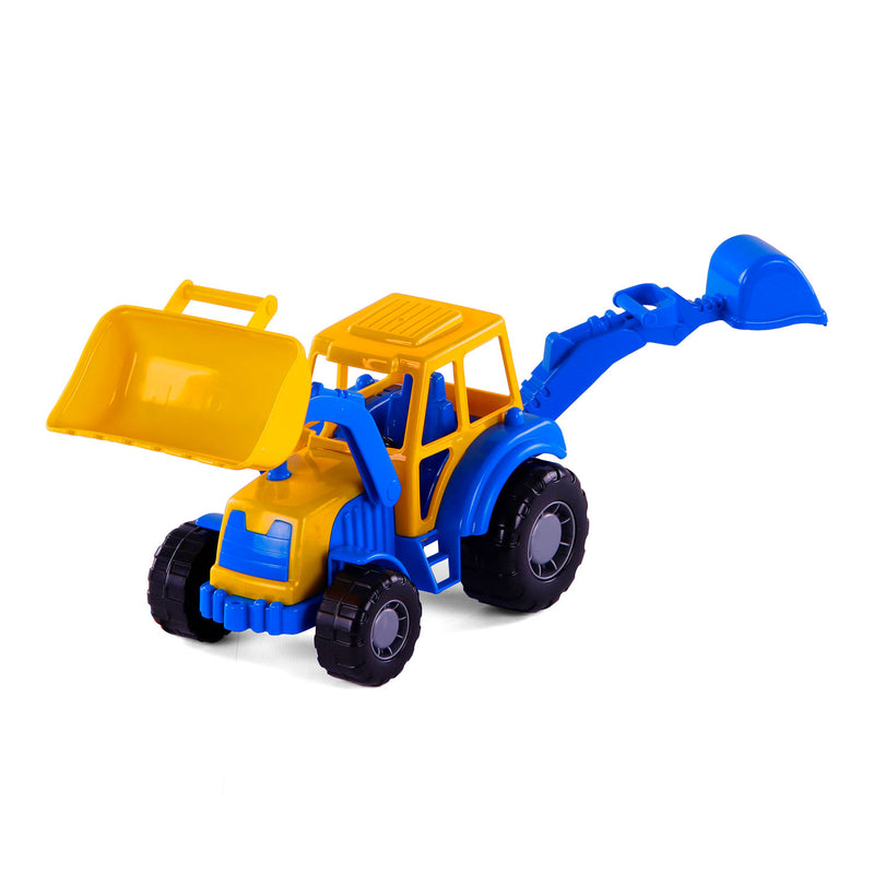 Load image into Gallery viewer, Cavallino tractor met voorlader blauw