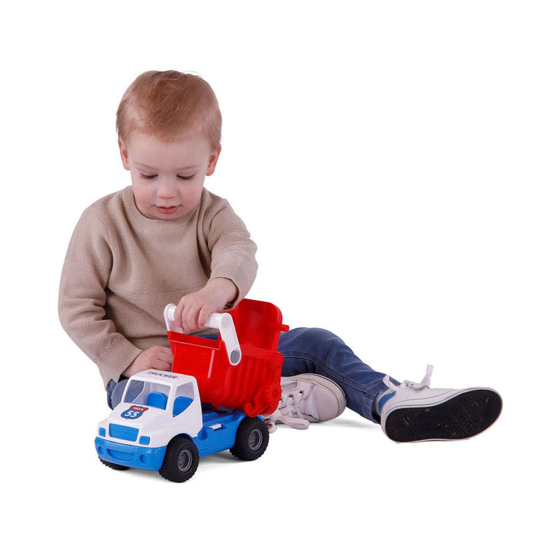Afbeelding laden in galerijviewer, Cavallino grip kiepvrachtwagen met rubberbanden, 26cm