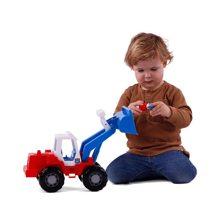Afbeelding laden in galerijviewer, Cavallino graafmachine met speelfiguur