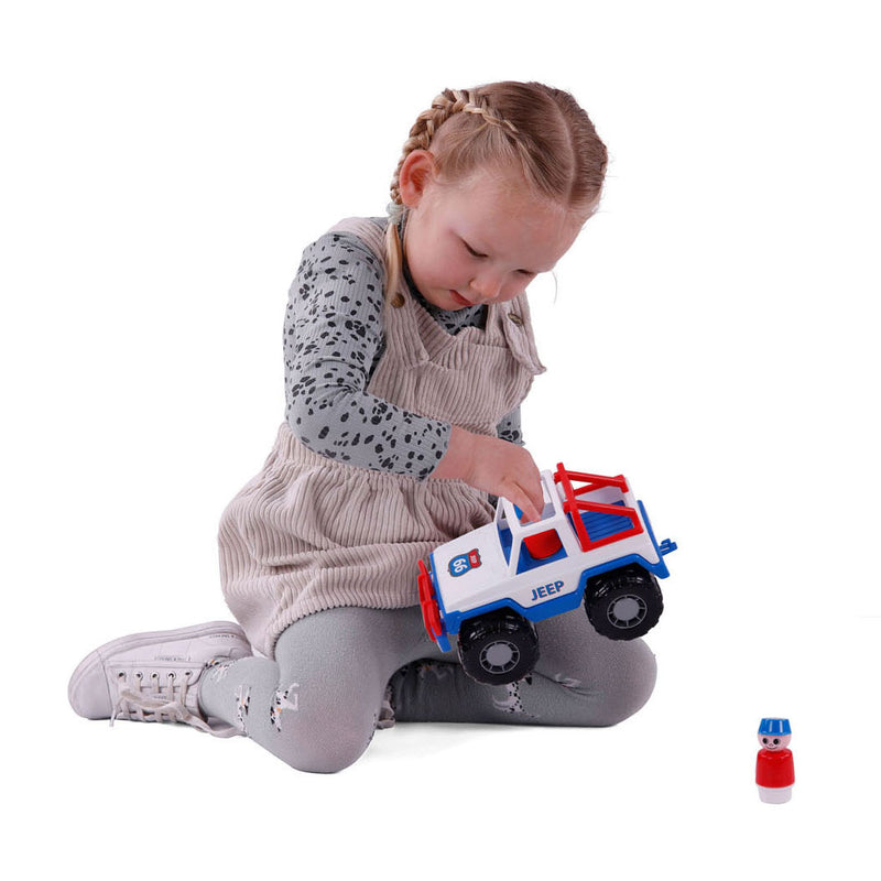 Load image into Gallery viewer, Cavallino jeep met 2 speelfiguren