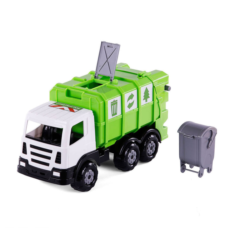 Afbeelding laden in galerijviewer, Cavallino xl vuilniswagen groen, 42cm