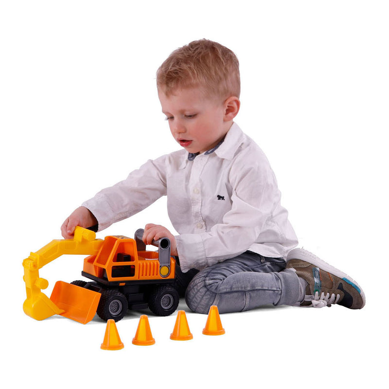 Afbeelding laden in galerijviewer, Cavallino grip graafmachine met rubberbanden, 29cm