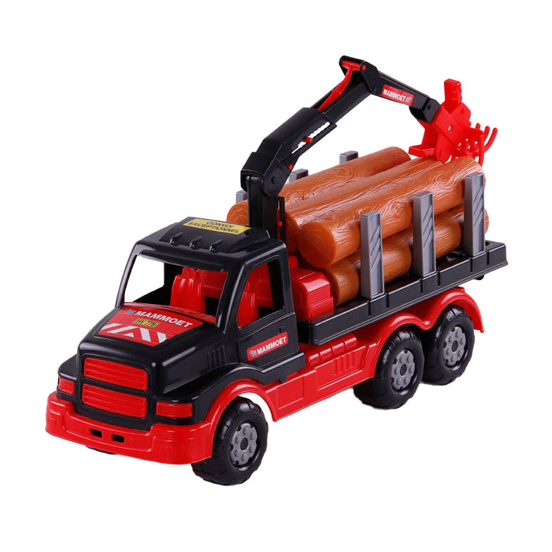 Load image into Gallery viewer, Cavallino mammoet torpedo hout vrachtwagen, 47,5cm