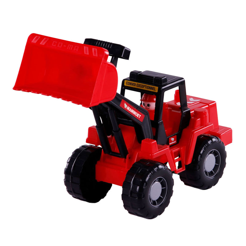 Afbeelding laden in galerijviewer, Cavallino mammoet graafmachine met speelfiguur, 42,5cm