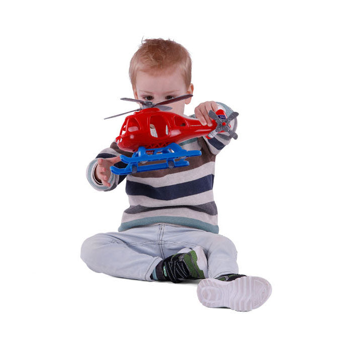 Load image into Gallery viewer, Cavallino brandweerhelikopter met speelfiguur, 29,5cm