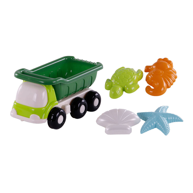 ギャラリービューアに画像をロードする, Cavallino strand kiepwagen met 4 zandvormen groen