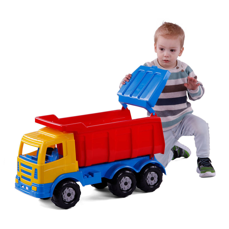 Afbeelding laden in galerijviewer, Polesie kiepwagen xxl - 67 cm - grote vrachtwagen