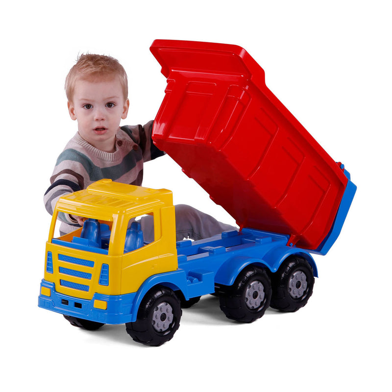 Afbeelding laden in galerijviewer, Polesie kiepwagen xxl - 67 cm - grote vrachtwagen