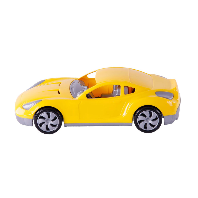 Afbeelding laden in galerijviewer, Cavallino raceauto geel, 36cm