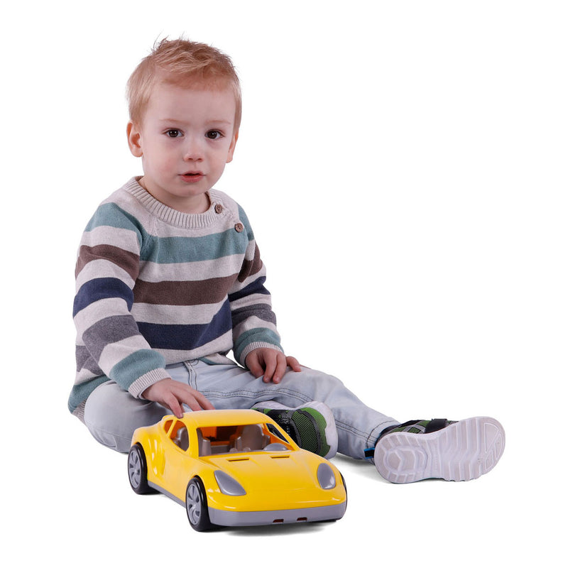 Afbeelding laden in galerijviewer, Cavallino raceauto geel, 36cm