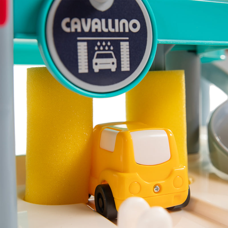 Load image into Gallery viewer, Cavallino luxe garage met auto's