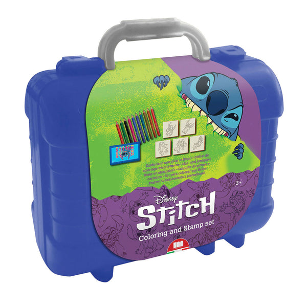 Stitch Reis Stempel- en Kleurkoffer