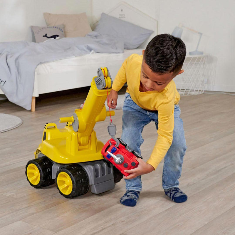 Load image into Gallery viewer, Big power worker maxi loopauto met kraan