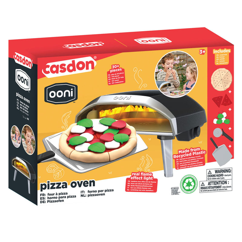 Afbeelding laden in galerijviewer, Casdon ooni speelgoed pizza oven – speelset voor kinderen – inclusief accessoires