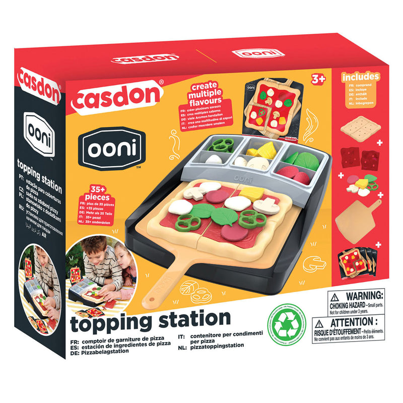 Load image into Gallery viewer, Casdon ooni speelgoed pizza beleg station speelset
