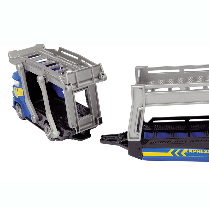 Load image into Gallery viewer, Dickie toys autotranssporter + 3 auto #039;s