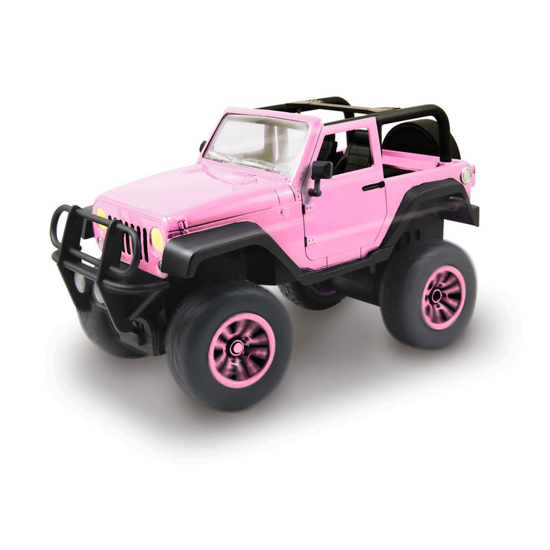 Load image into Gallery viewer, Dickie RC Jeep Wrangler Roze