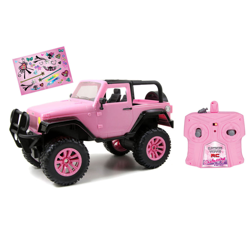 Load image into Gallery viewer, Dickie RC Jeep Wrangler Roze