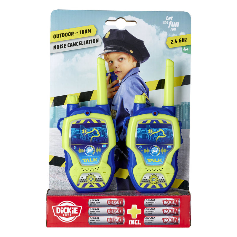 Load image into Gallery viewer, Dickie Walkie Talkie Politie