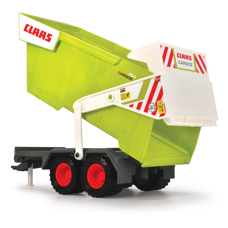 Afbeelding laden in galerijviewer, Dickie claas tractor met kieptrailer